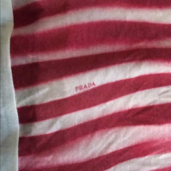 Prada Modal & Silk Blouse w/ Bow at Shoulder - Picture 4 of 6